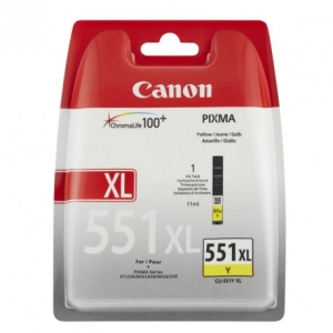 Cartucho Original CANON CLI551XL Amarillo - CLI551XLY