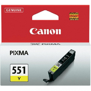 Cartucho Inkjet original CLI551Y canon amarillo