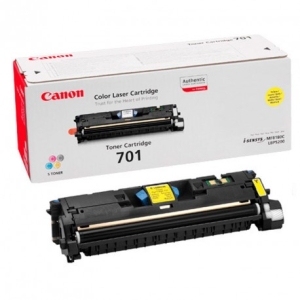 Toner original CRG701LY canon amarillo