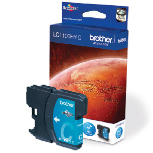 Cartucho Original BROTHER LC1100 Cian - LC1100HYC