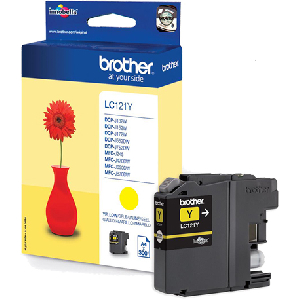 Cartucho Inkjet original LC121YBP brother lc121 amarillo