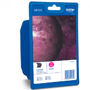 Cartucho Inkjet original LC1220MBP brother magenta