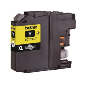 Cartucho Inkjet original LC125XLYBP brother amarillo