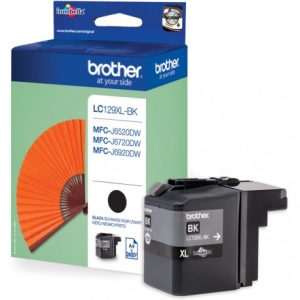 Cartucho Inkjet original LC129XLBK brother negro