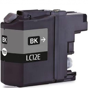 Cartucho Original BROTHER LC12E Negro - LC12EBK