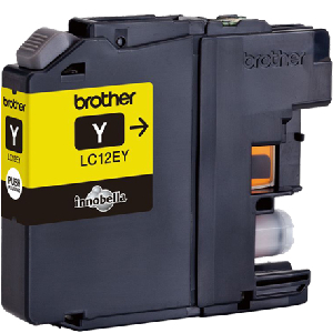 Cartucho Original BROTHER LC12E Amarillo - LC12EY