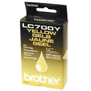 Cartucho Original BROTHER LC700 Amarillo - LC700Y