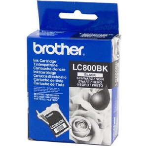 Cartucho Inkjet original LC800BK brother