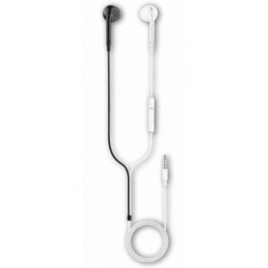 Auriculares con Cable TECH ONE TECH Eartech Be Original - Jack 3.5mm · Microfono · Blanco/Negro