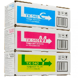Toner original TK540Y 1T02HLAEU0 kyocera-mita amarillo