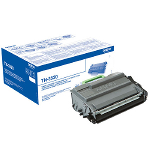 Brother - Toner original Negro 20.000 pág. - TN3520