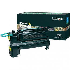 Toner original X792X1YG lexmark amarillo