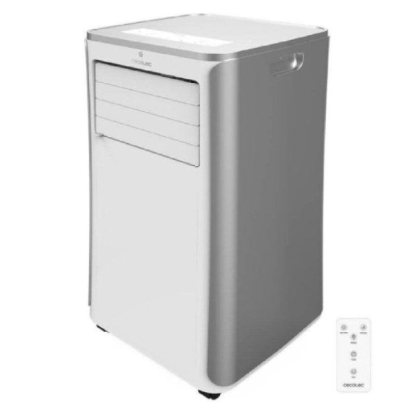 Aire Acondicionado Portátil CECOTEC ForceClima 9100 Soundless - 2 Velocidades · Mando a distancia · Blanco