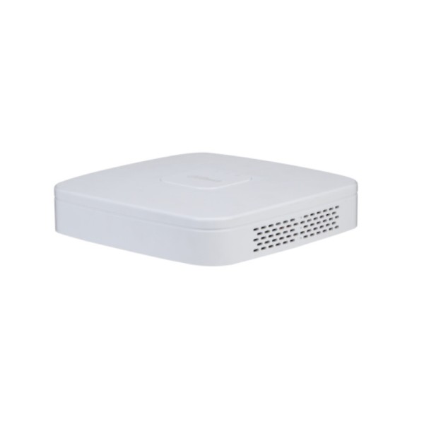 Grabador con Inteligencia Artificial DAHUA 1.0.01.23.15619-9001 - 4 canales PoE · Blanco