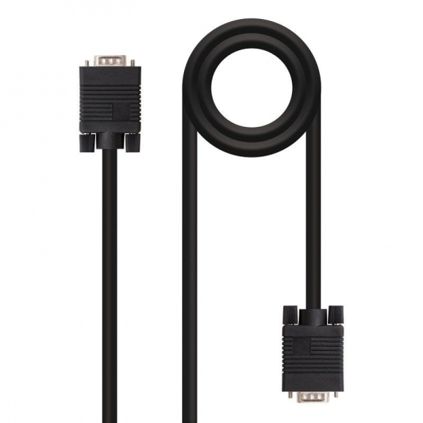 Cable S/VGA HDB15/M a HDB15/M - 5 m · Negro