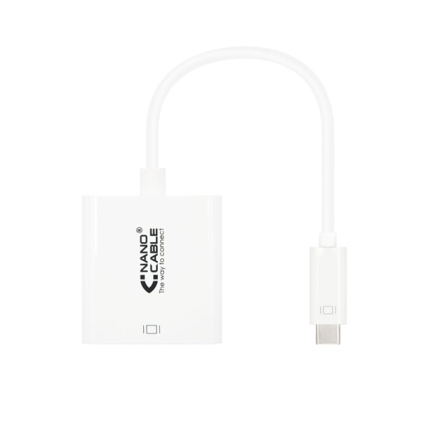 Conversor USB Tipo C a HDMI 4K - 0.15 m · Blanco