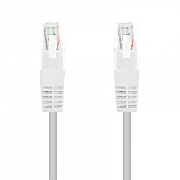 Cable de Red Latiguillo RJ45 Cat 6 UTP - 3 m · Blanco