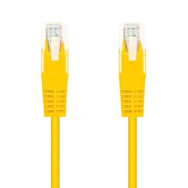 Cable de Red Latiguillo RJ45 Cat 6 UTP - 3 m · Amarillo