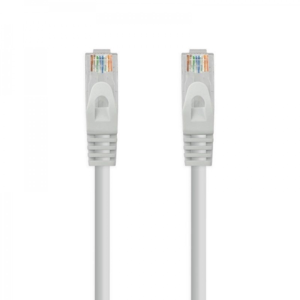 Cable de Red Latiguillo RJ45 LSZH Cat 6A UTP - 2 m · Gris