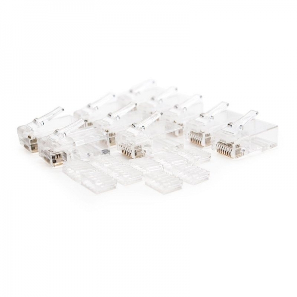 Pack 10 Unidades Conector de Red RJ45 Cat.6