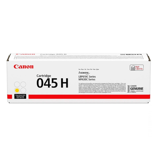 Toner Original CANON 045H Amarillo - 1243C002