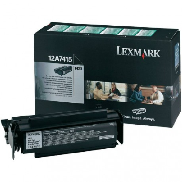 Toner original 12A7415 lexmark