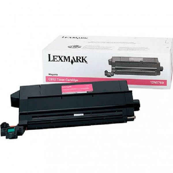 Toner original 12N0769 lexmark magenta