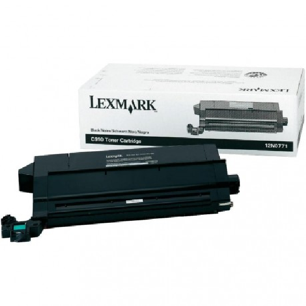 Toner original 12N0771 lexmark negro