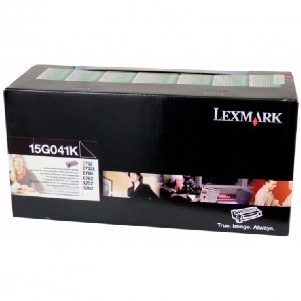 Toner original 15G041K lexmark negro