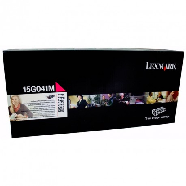 Toner original 15G041M lexmark magenta
