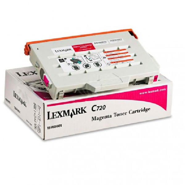 Toner original 15W0901 lexmark magenta