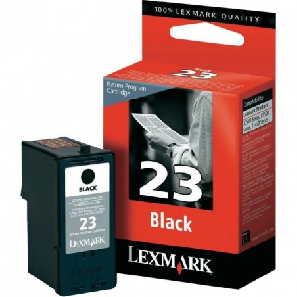 Cartucho Original LEXMARK 23 Negro - 18C1523E