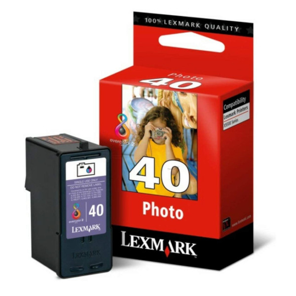 Cartucho Original LEXMARK 40 Negro Foto - 18Y0340E