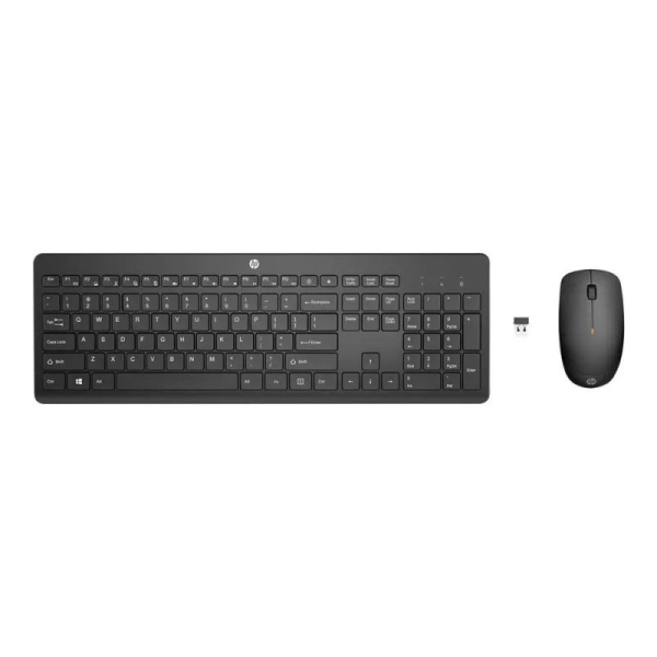 Pack Inalámbrico HP 235 - USB · Teclado y Ratón · Negro