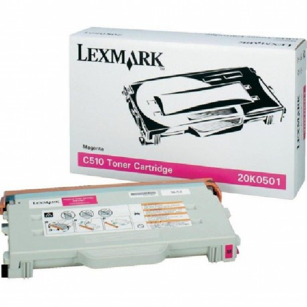Toner original 20K0501 lexmark magenta