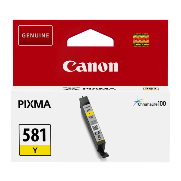 Canon - Cartucho CLI-581Y original amarillo 259 páginas - 2105C001
