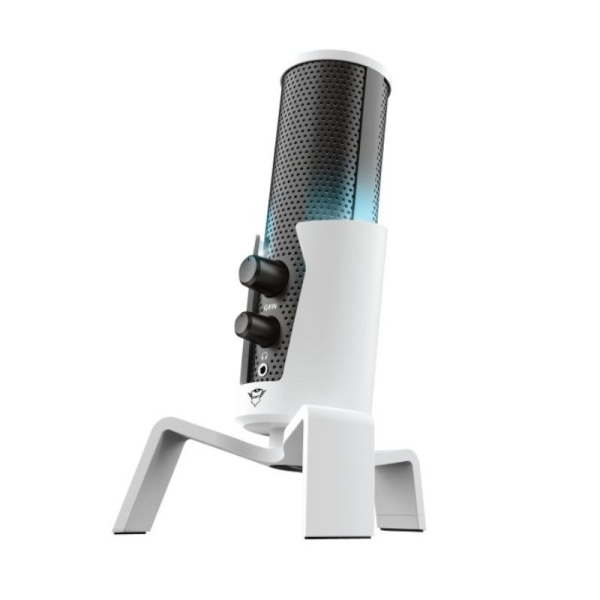 Micrófono TRUST GTX 258W 24257 - USB · Cable 1.8 m · Soporte trípode