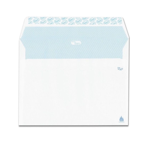 Sobres Autoadhesivos SAM A-17495 - 176 x 231 mm · 500Unidades · Blancos · 90GR