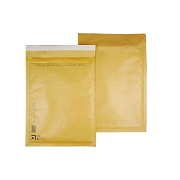 Sobre Acolchado INTERMARK - 120x215mm · 200 Unidades · Kraft