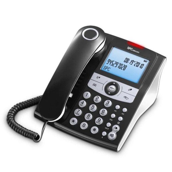 Teléfono de Mesa SPC Elegance ID 3804N - 70 Memorias · Negro