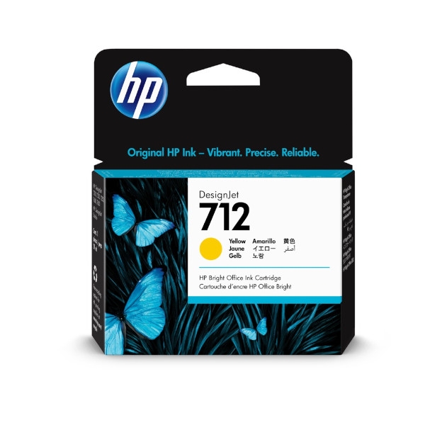Cartucho Original HP 712 Amarillo - 3ED69A