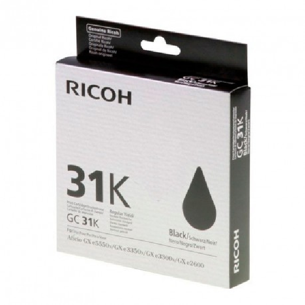 Cartucho Inkjet original 405688 ricoh negro