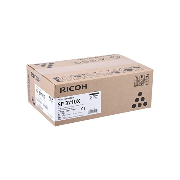 Toner Original RICOH SP 3710X Negro - 408285