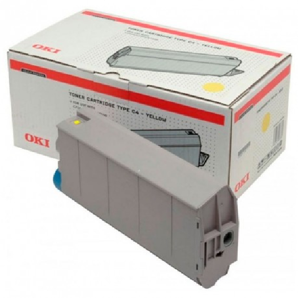 Toner original 41963005 oki amarillo