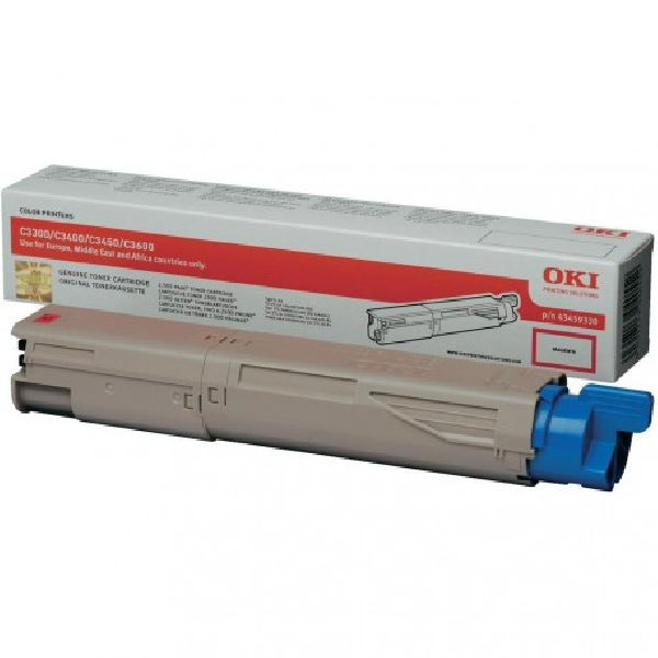 Toner original 43459330 oki magenta