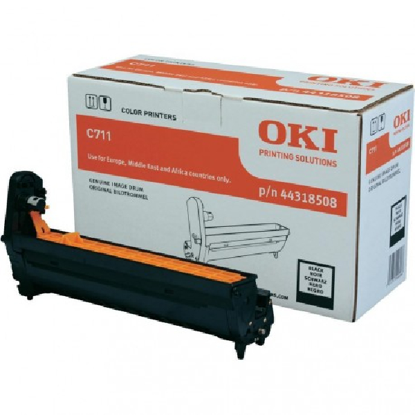 Tambor original 44318508 oki negro