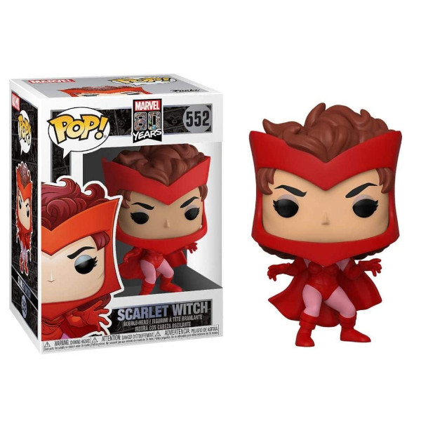 Funko pop marvel bruja escarlata 80th primera aparicion