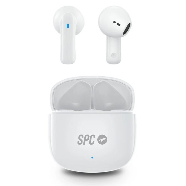 Auriculares Inalámbricos SPC Zion 2 Play 4623B - Microfono · Estuche de carga · Blanco