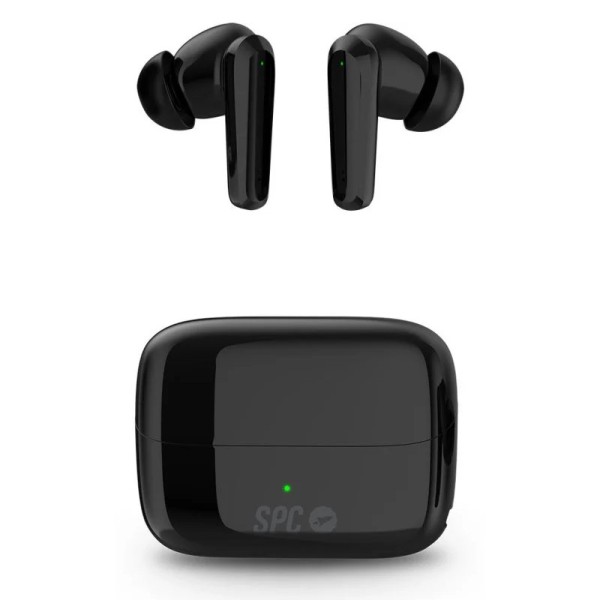 Auriculares Inalámbricos SPC Ether 2 Pro 4624N - Microfono · Estuche de carga · Negro