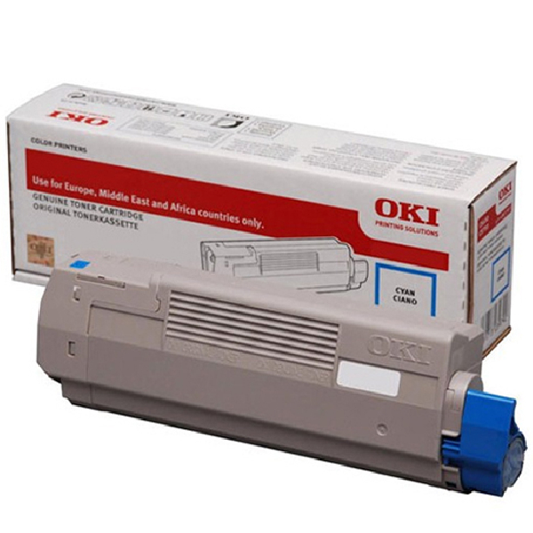Toner original 46508711 oki cyan